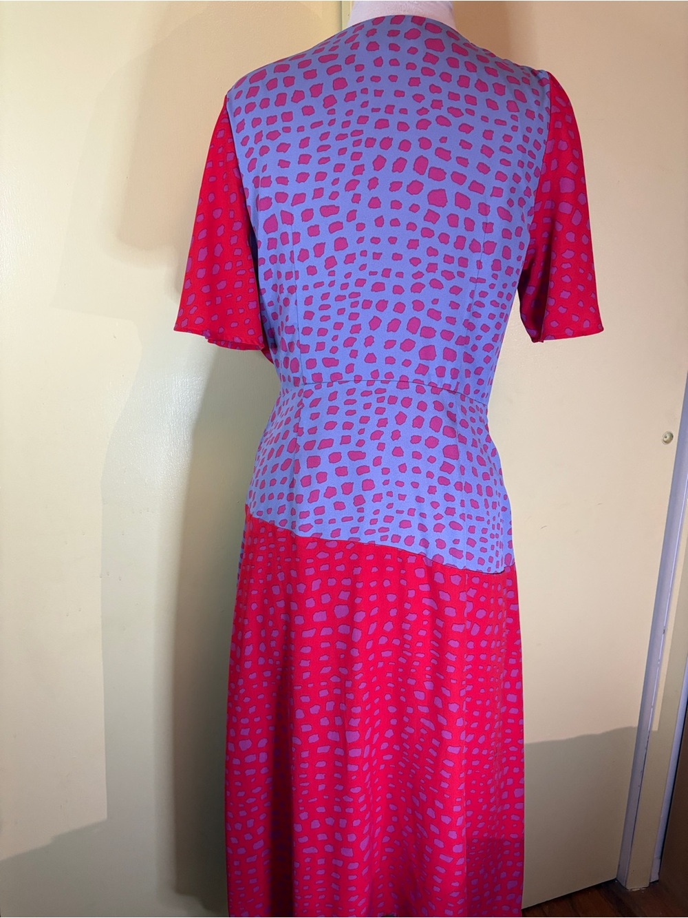Adelyn Rae RTR Wrap Midi Dress - Asymmetrical - Picture 16 of 16